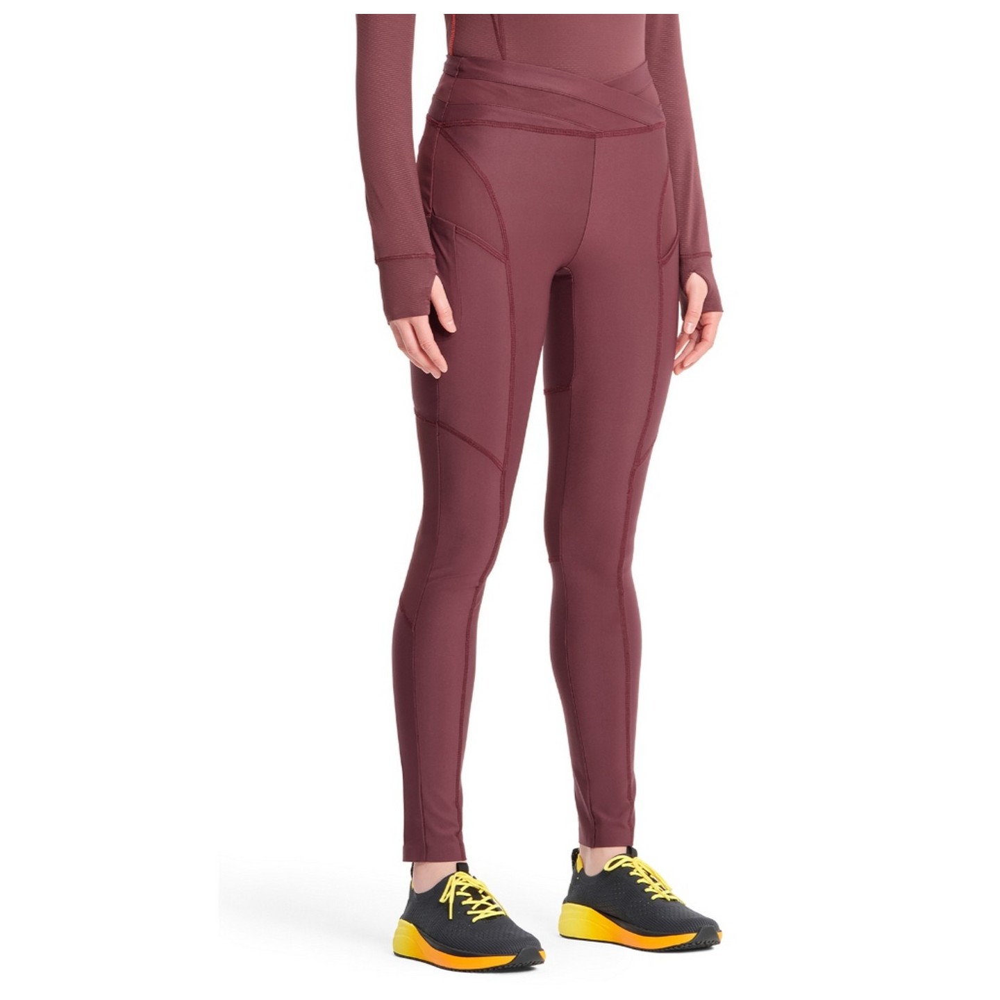 IN106A Kinetic High Rise 3 Pocket Knit Legging by Infinity