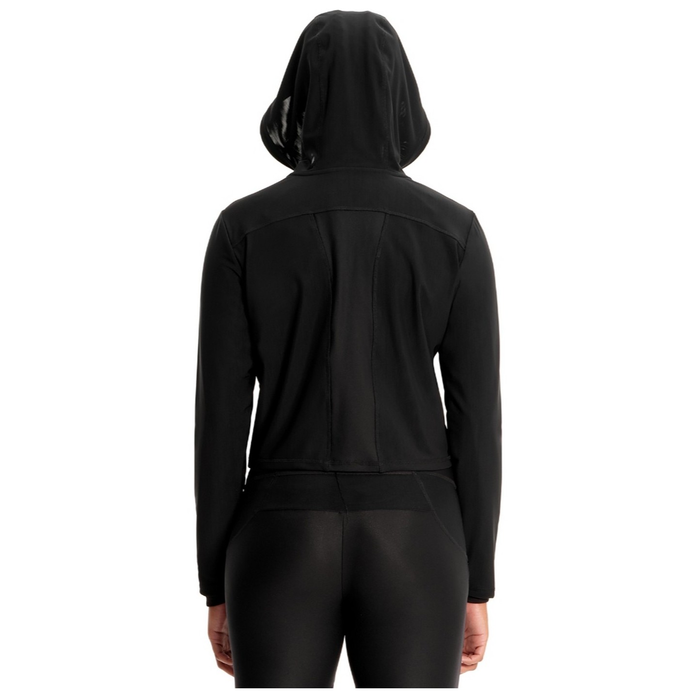 IN326 Kinetic Mesh Zip Front Crop Jacket by Infinity