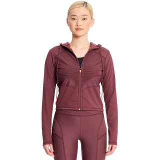 IN326 Kinetic Mesh Zip Front Crop Jacket by Infinity