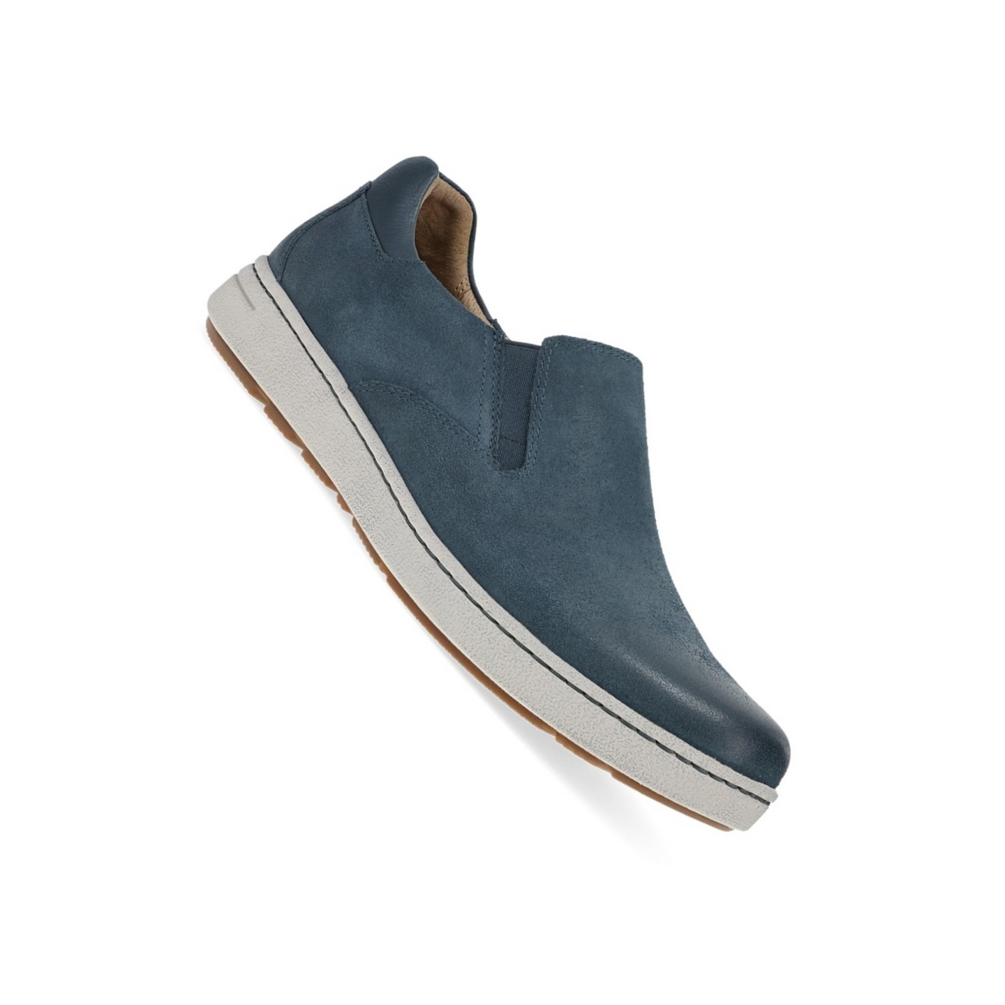 Trent Denim Burnished Suede Men's Slip-On Sneaker by Dansko
