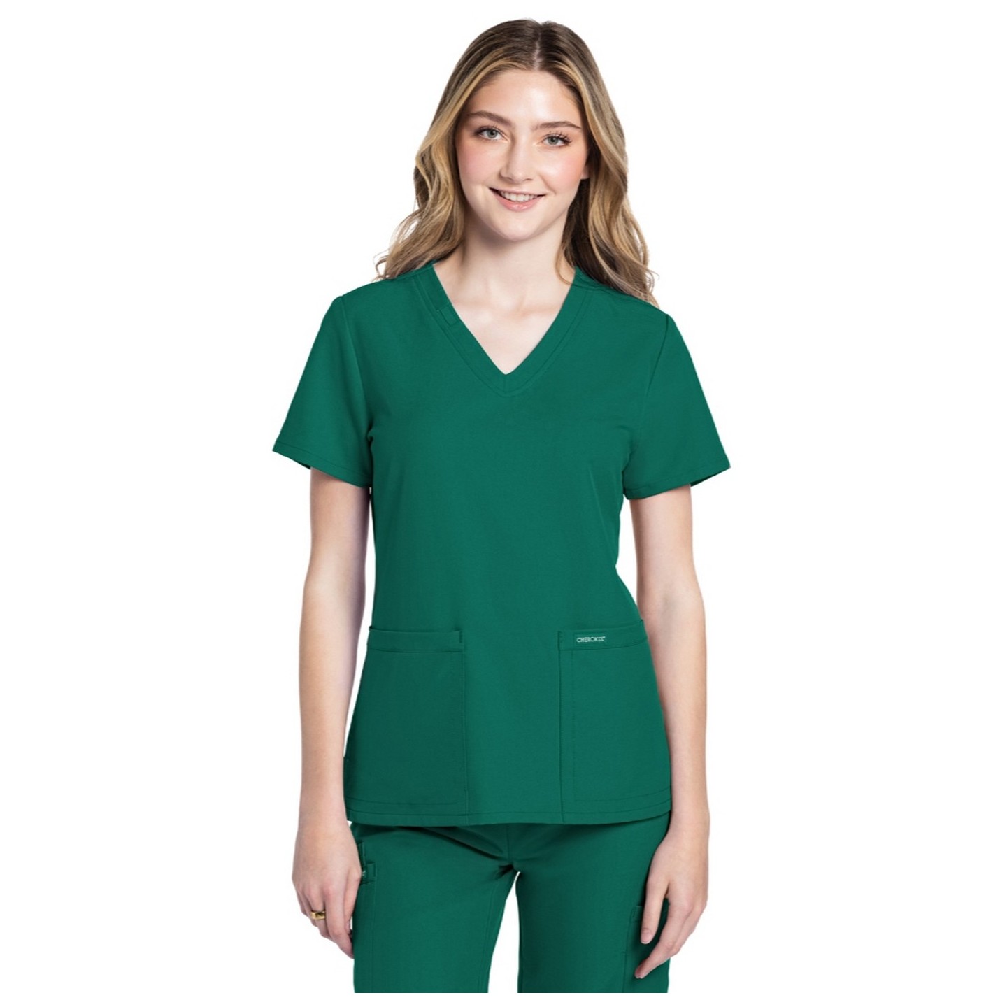 CK953A WW Originals Ultra Haut à Col en V avec 2 Poches par Cherokee