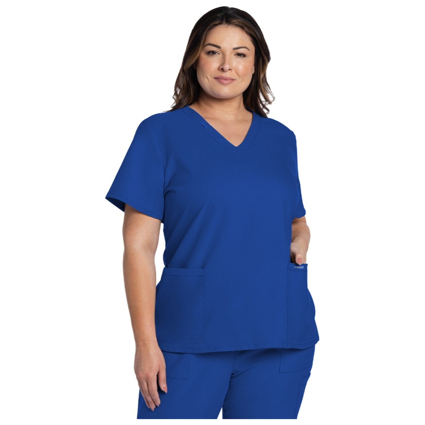 CK953A WW Originals Ultra V-Neck 2 Pocket Top by Cherokee