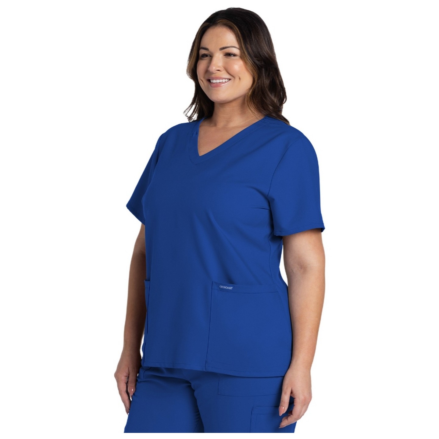 CK953A WW Originals Ultra V-Neck 2 Pocket Top by Cherokee