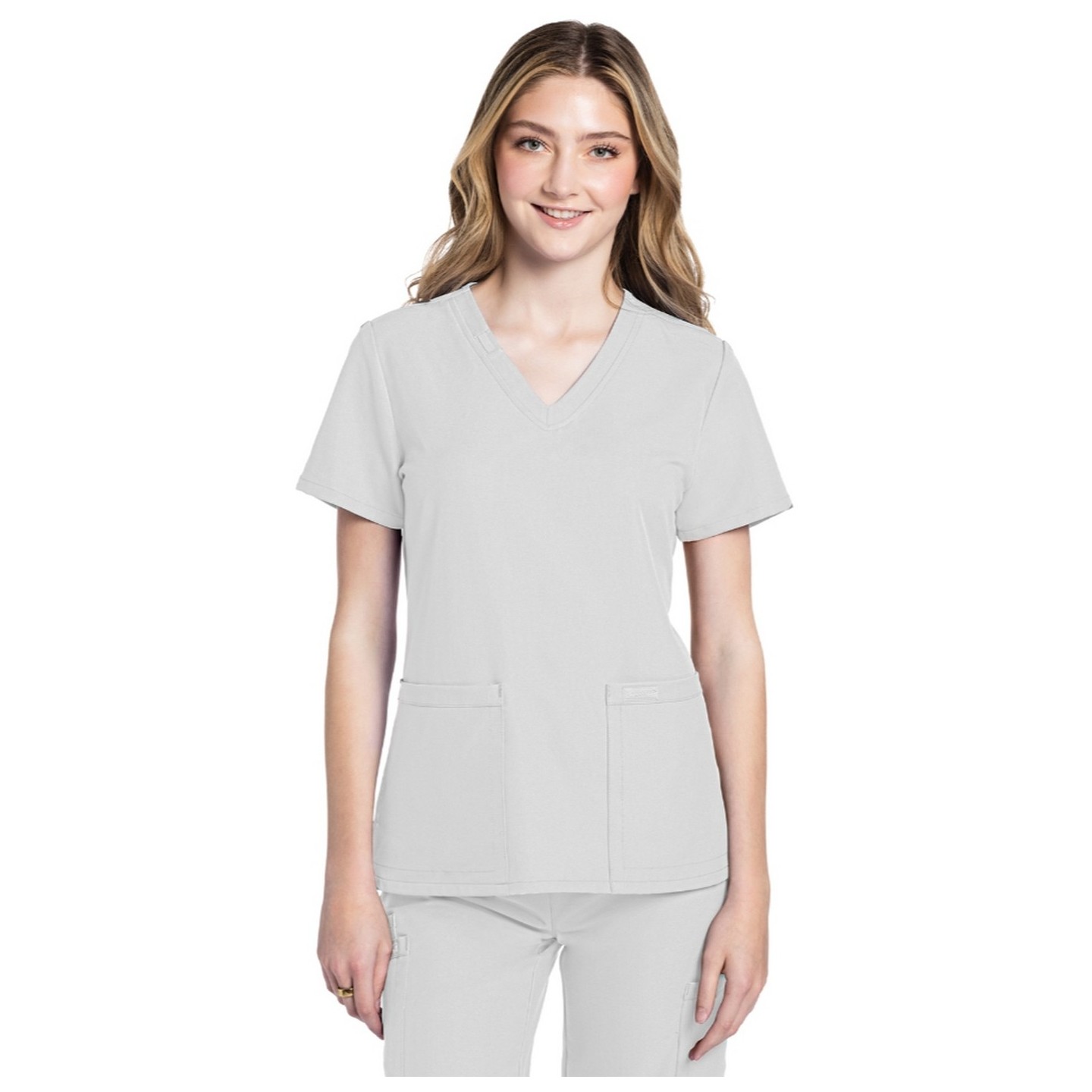 CK953A WW Originals Ultra Haut à Col en V avec 2 Poches par Cherokee