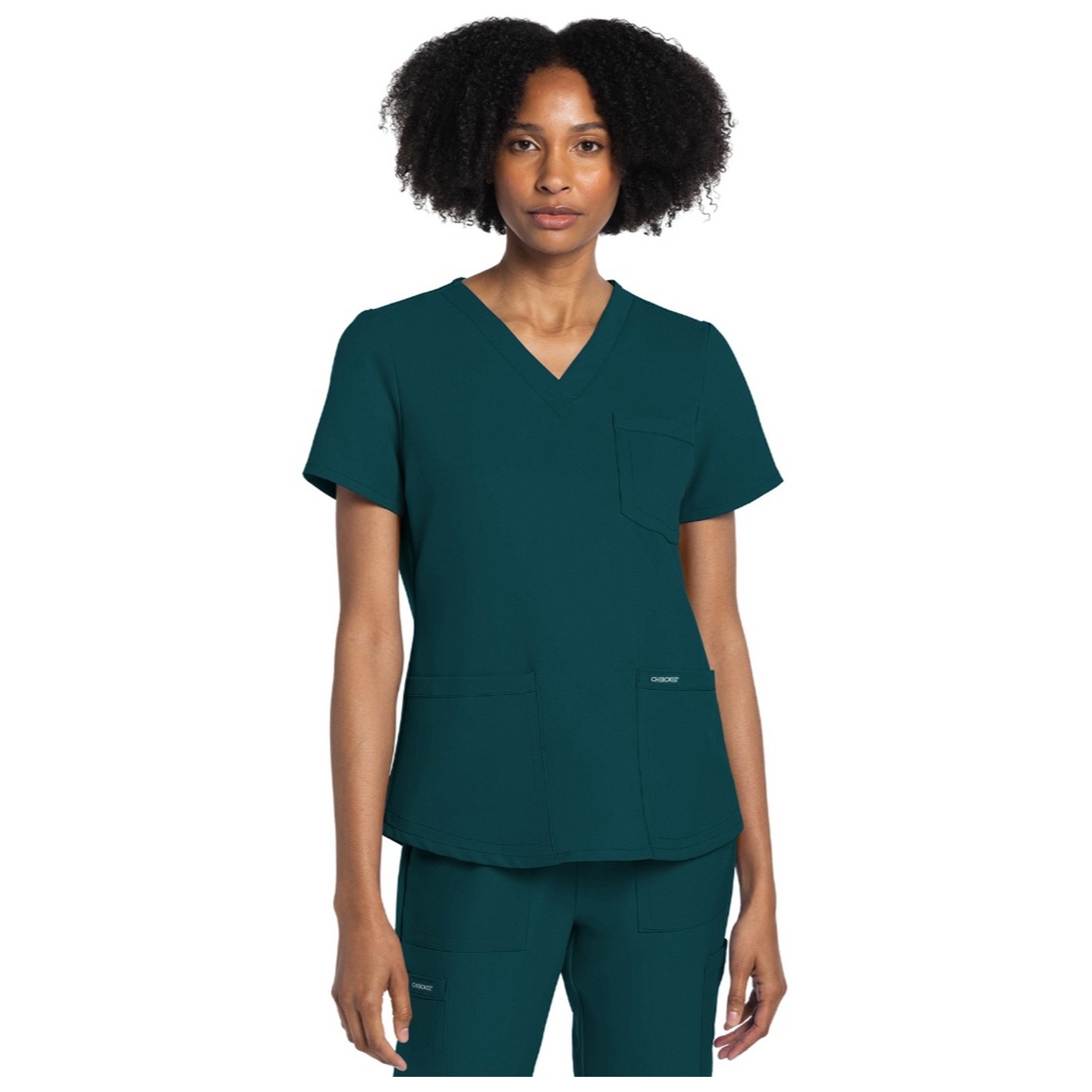 CK961A WW Originals Ultra Haut à Col en V avec 3 Poches par Cherokee