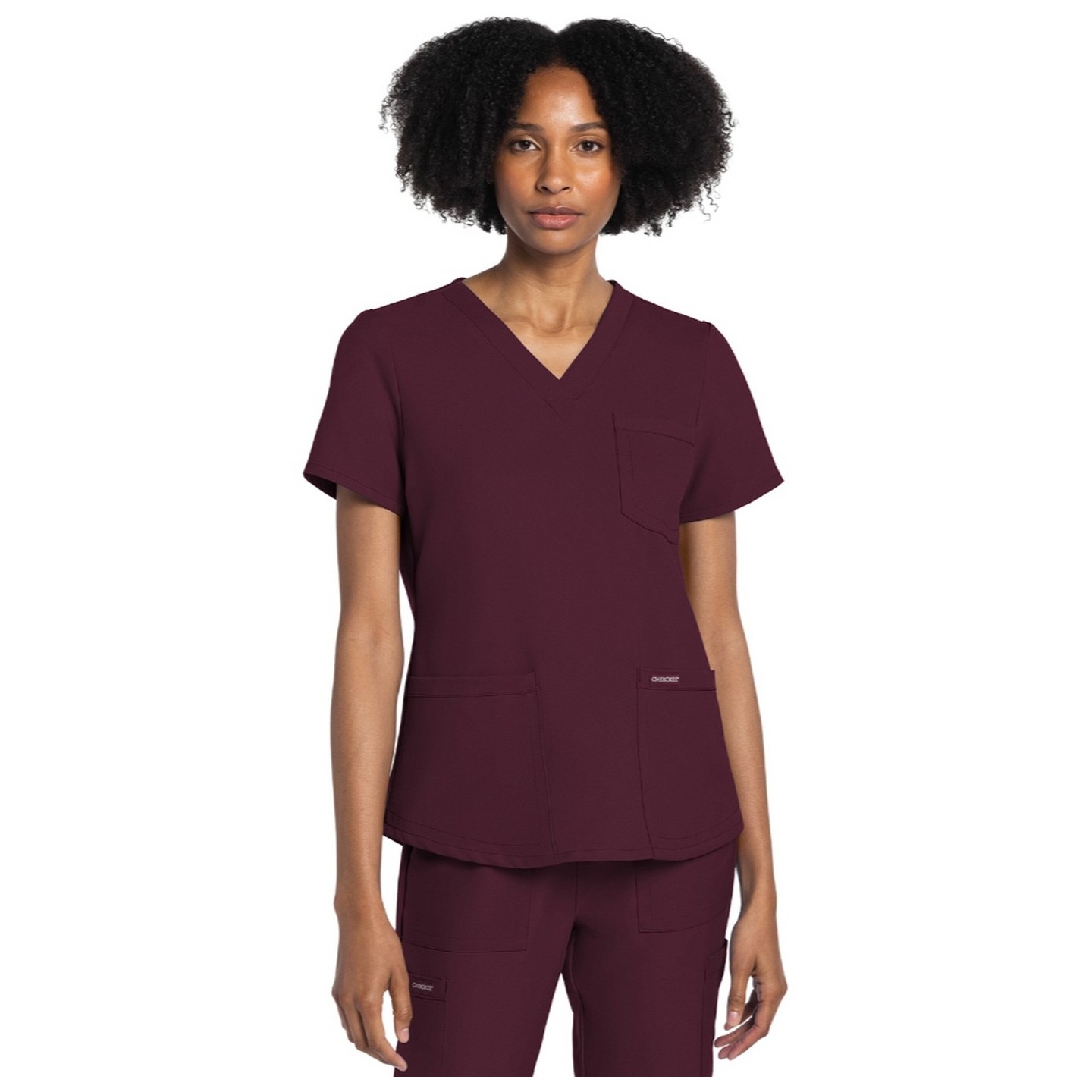 CK961A WW Originals Ultra Haut à Col en V avec 3 Poches par Cherokee