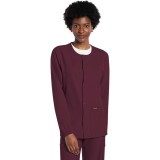 CK393A WW Originals Ultra Unisex Snap Front Warm Up Jacket by Cherokee