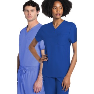 CK778A WW Originals Ultra Unisex Chest Pocket Top by Cherokee