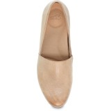 Larisa Taupe Milled Leather Women's Flat by Dansko 