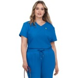 C100 Cureology Aura Modern V-Neck Top by koi