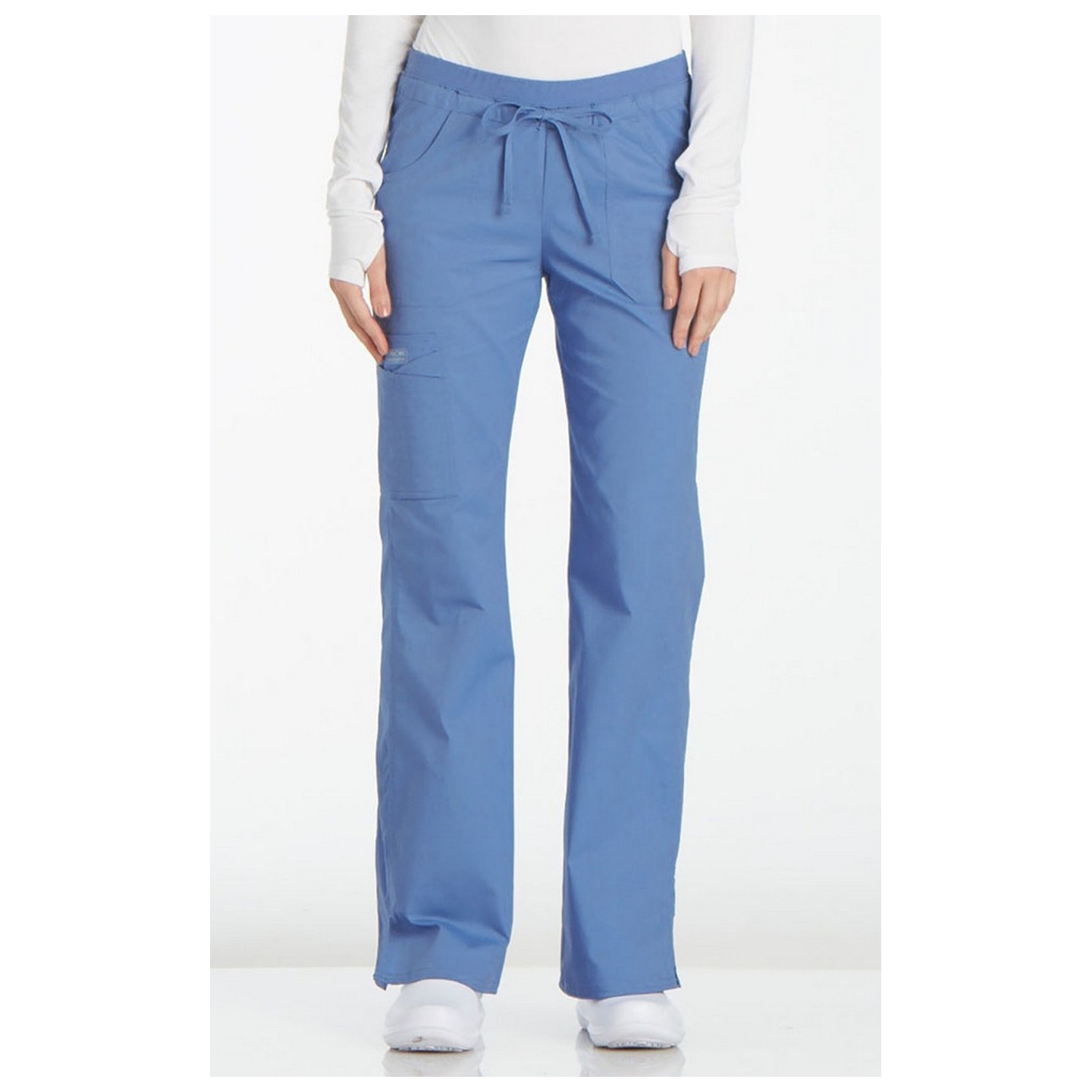 24001 Workwear Core Stretch Pantalon Cargo avec 6 Poches et Taille Elastic avec Cordon de Serrage par Cherokee