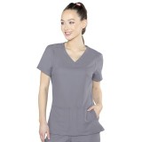 2468 Med Couture Insight Side Pocket Scrub Top