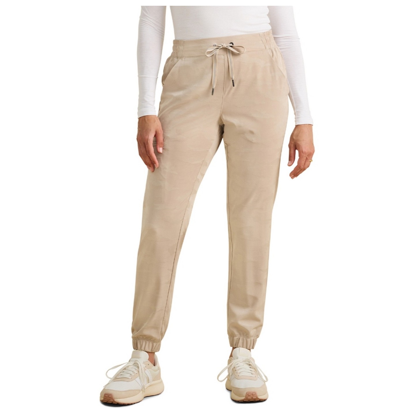 9350P Petite Healing Hands Tate Pantalon de Joggeur Camo à Ventre Plat