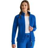 HH300F Karma Cozy 5 Pocket Warm Up Jacket by Healing Hands