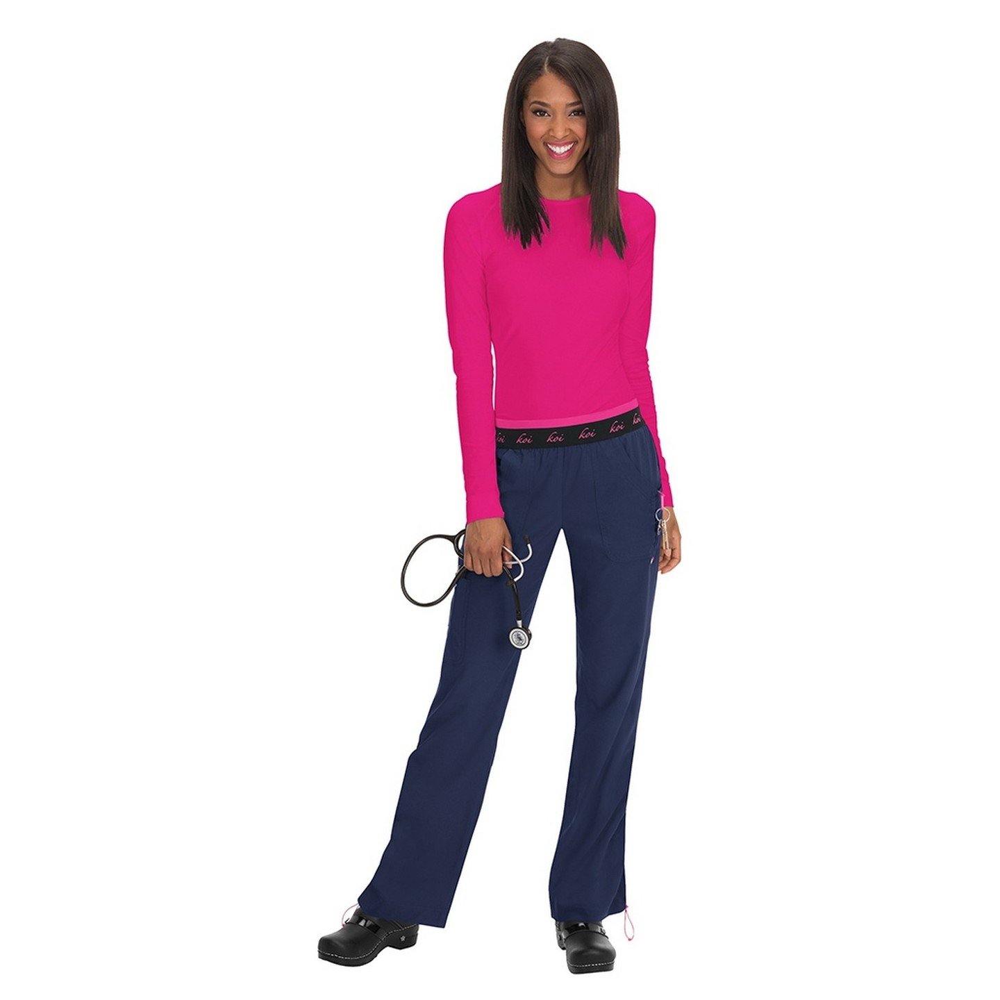 720 Koi Lite ™ Uniformes Spirit à taille élastique avec jambe droite