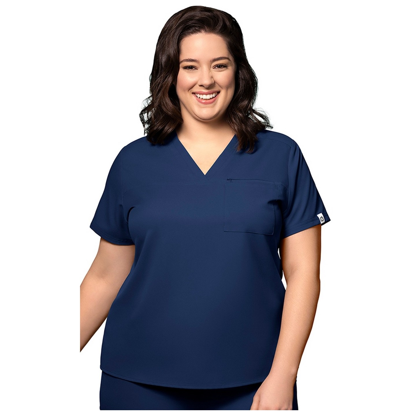 6222 WonderWink Thrive Women's V-Neck Tuck-In Top