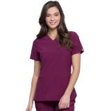 V-Neck Top - Cherokee Infinity - Antimicrobial