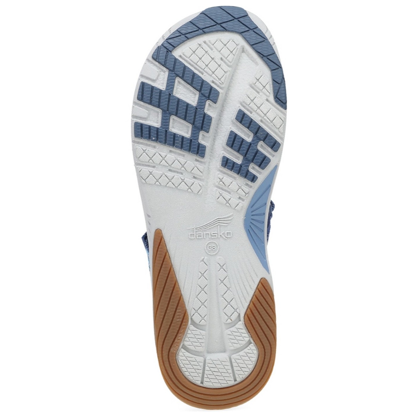 Rayna Blue Multi Webbing Women's Performance  Sandal by Dansko 