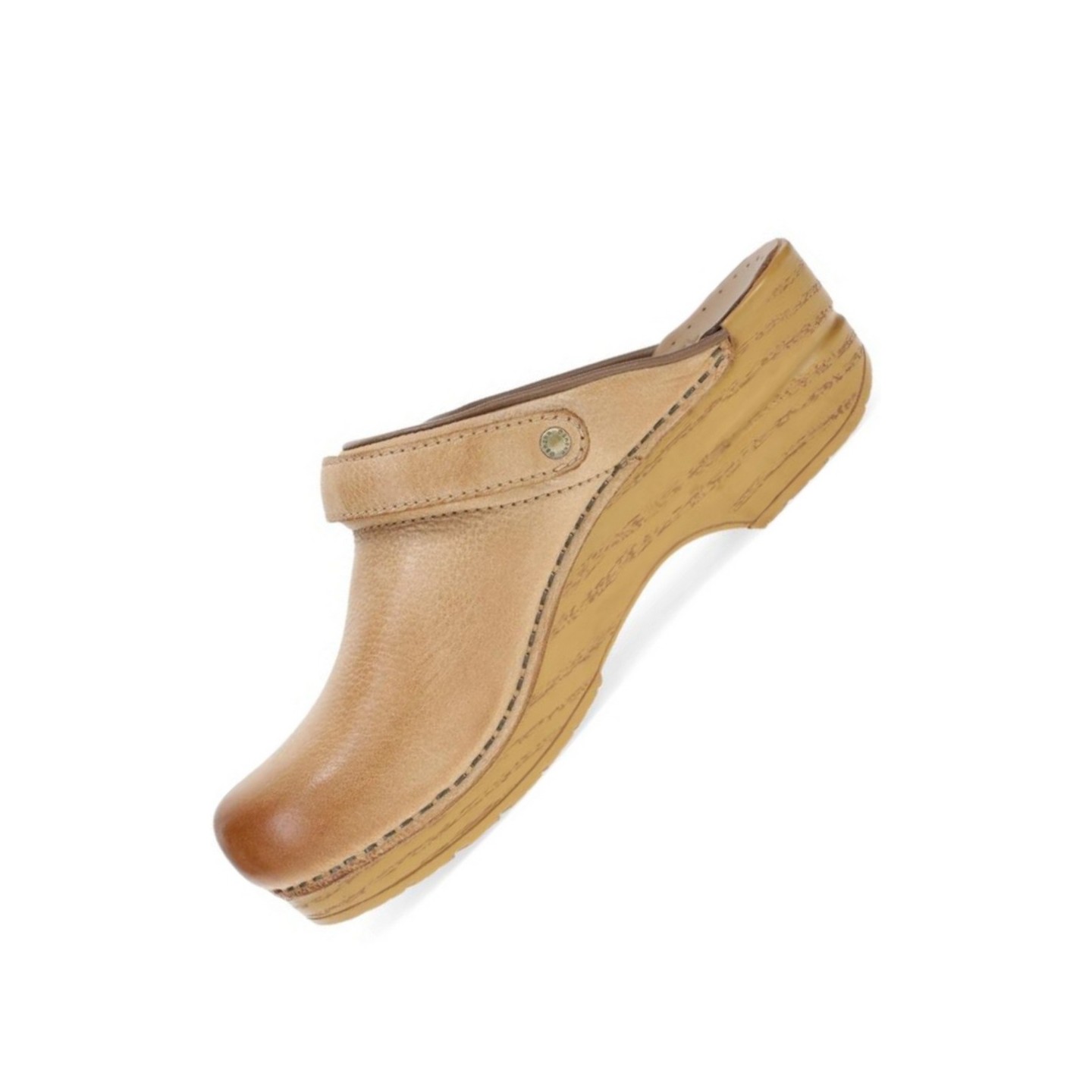 Ingrid Honey Distressed Sabot Ouvert pour Femmes par Dansko