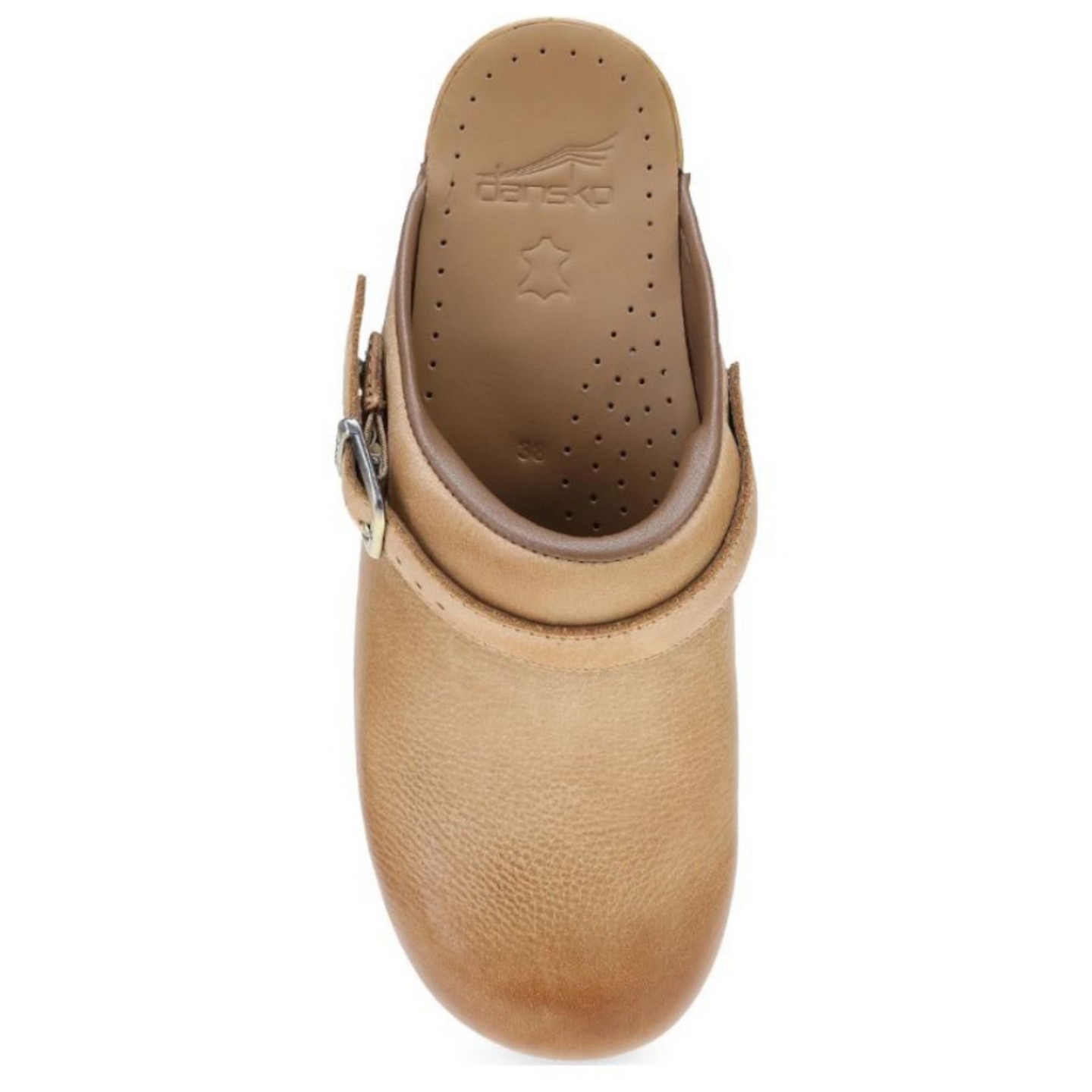 Ingrid Honey Distressed Sabot Ouvert pour Femmes par Dansko