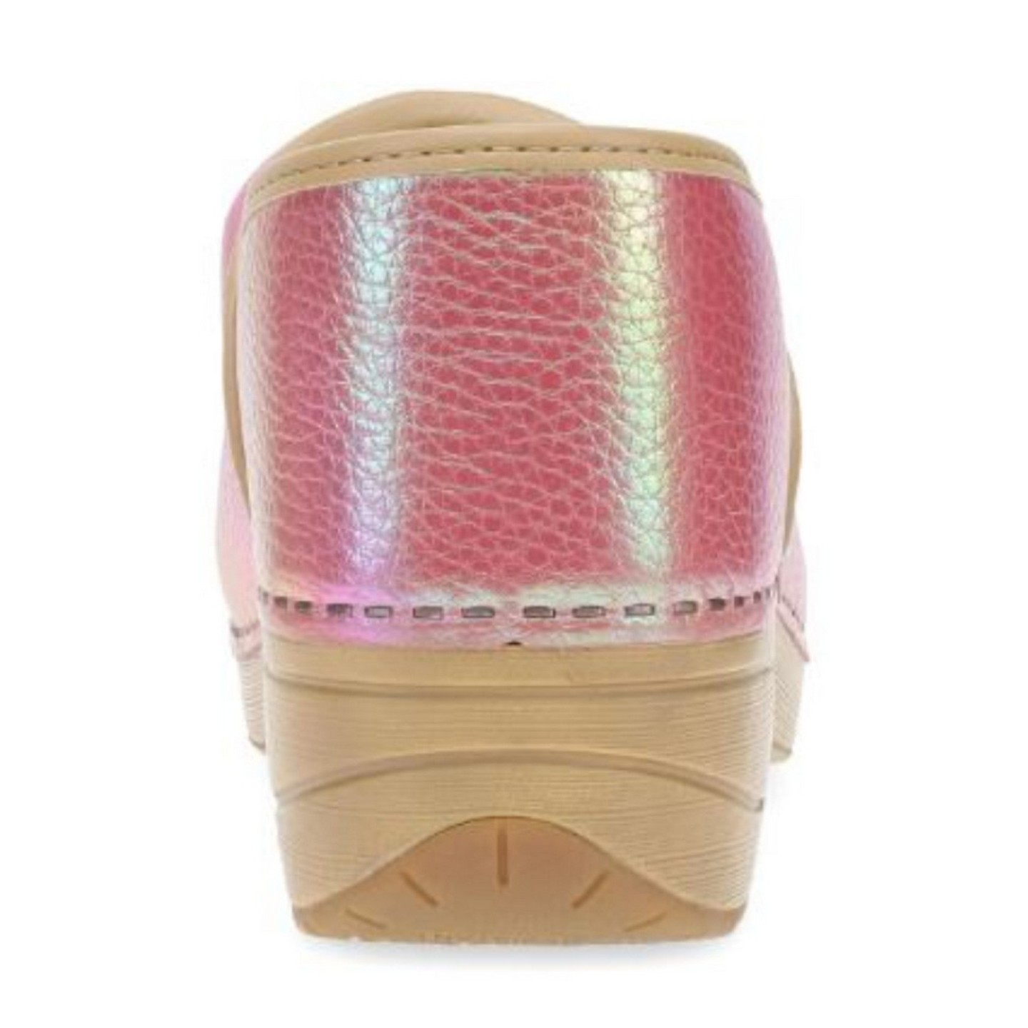 XP 2.0 Pink Iridescent Leather Sabot Antidérapante pour Femmes par Dansko