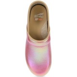 XP 2.0 Pink Iridescent Leather Slip Resistant Women's Clog by Dansko