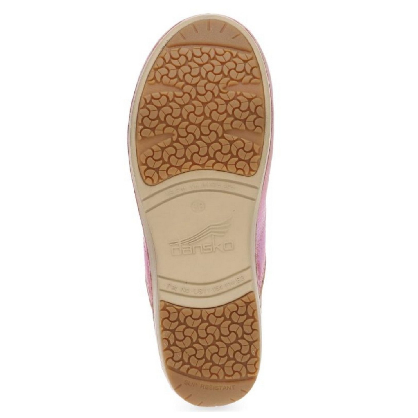 XP 2.0 Pink Iridescent Leather Slip Resistant Women's Clog by Dansko