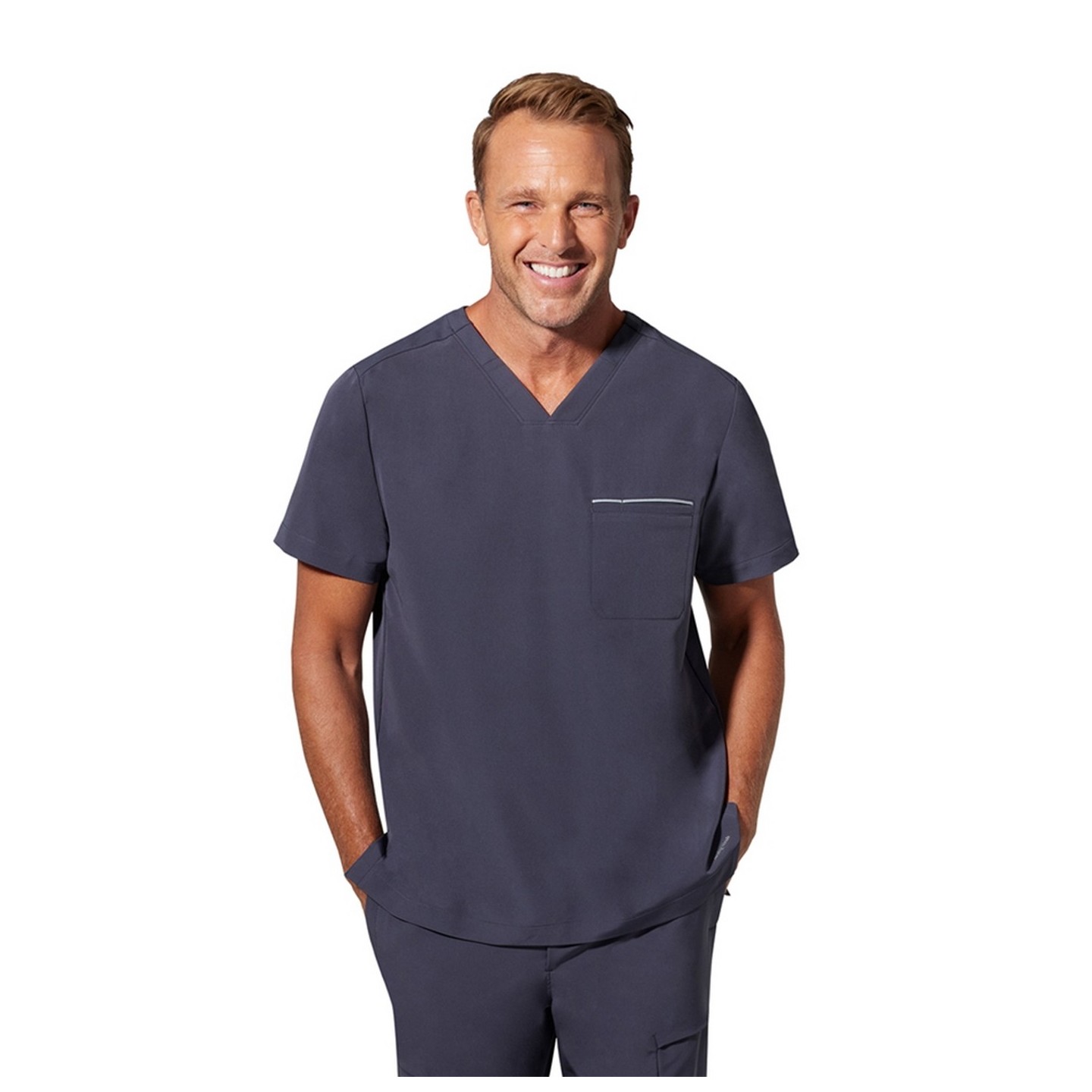 2381 Healing Hands HH360 Men's Spencer V-Neck Top 