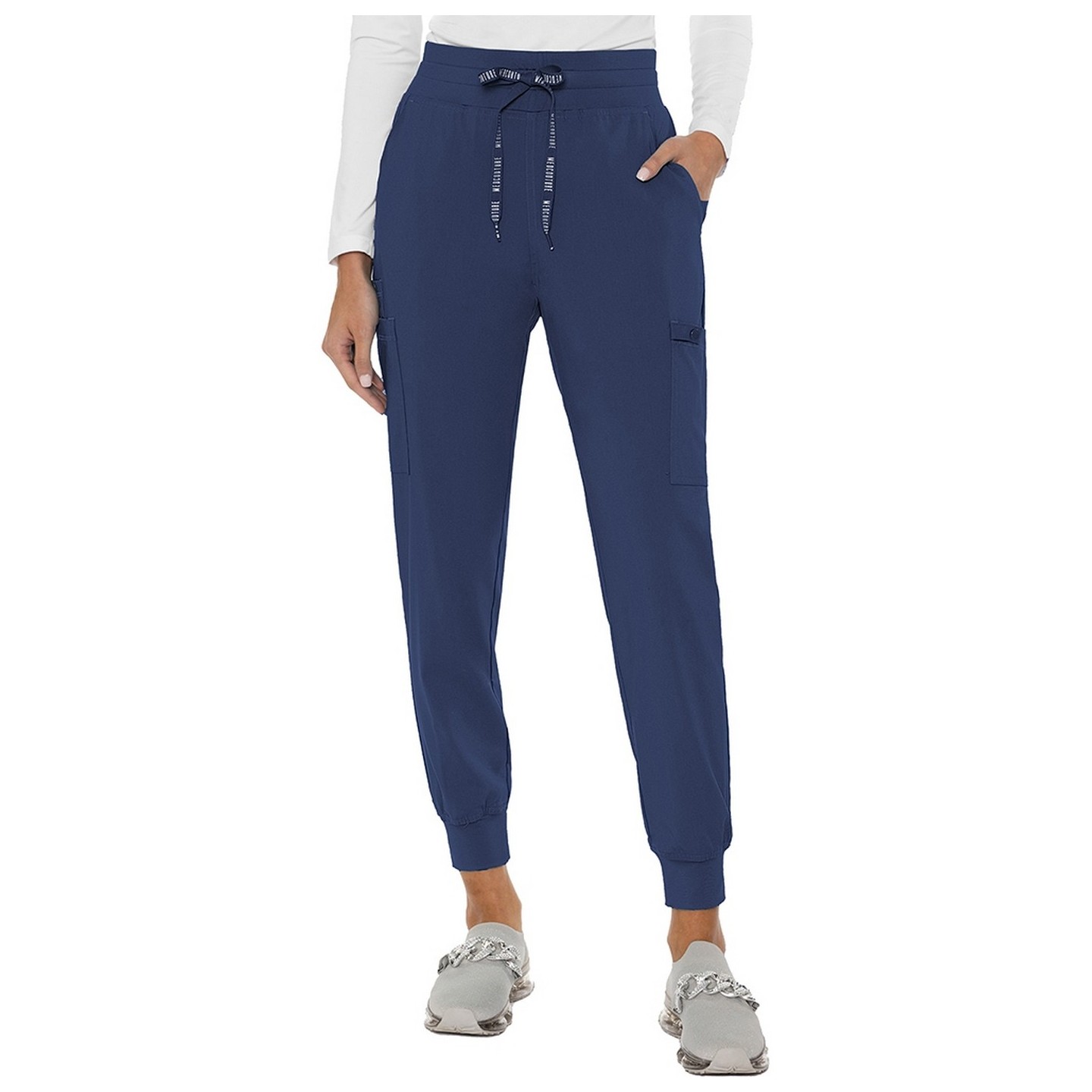 MC7705 Touch Double Cargo Jogger Pant by Med Couture 