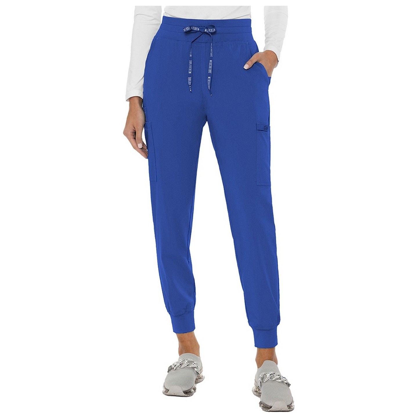 MC7705 Touch Double Cargo Jogger Pant by Med Couture