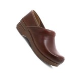 Professional Saddle Full Grain Leather Clog for Women by Dansko 