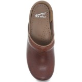 Sabot Professional Saddle Full Grain Leather pour Femmes par Dansko