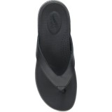 Rosemary Black Calf Walking Flip Flop by Dansko