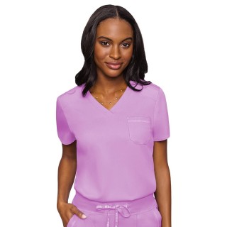 7448 Med Couture Touch Haut avec Poche de Poitrine