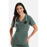 5001 Maevn Momentum Women's Double V-Neck Top