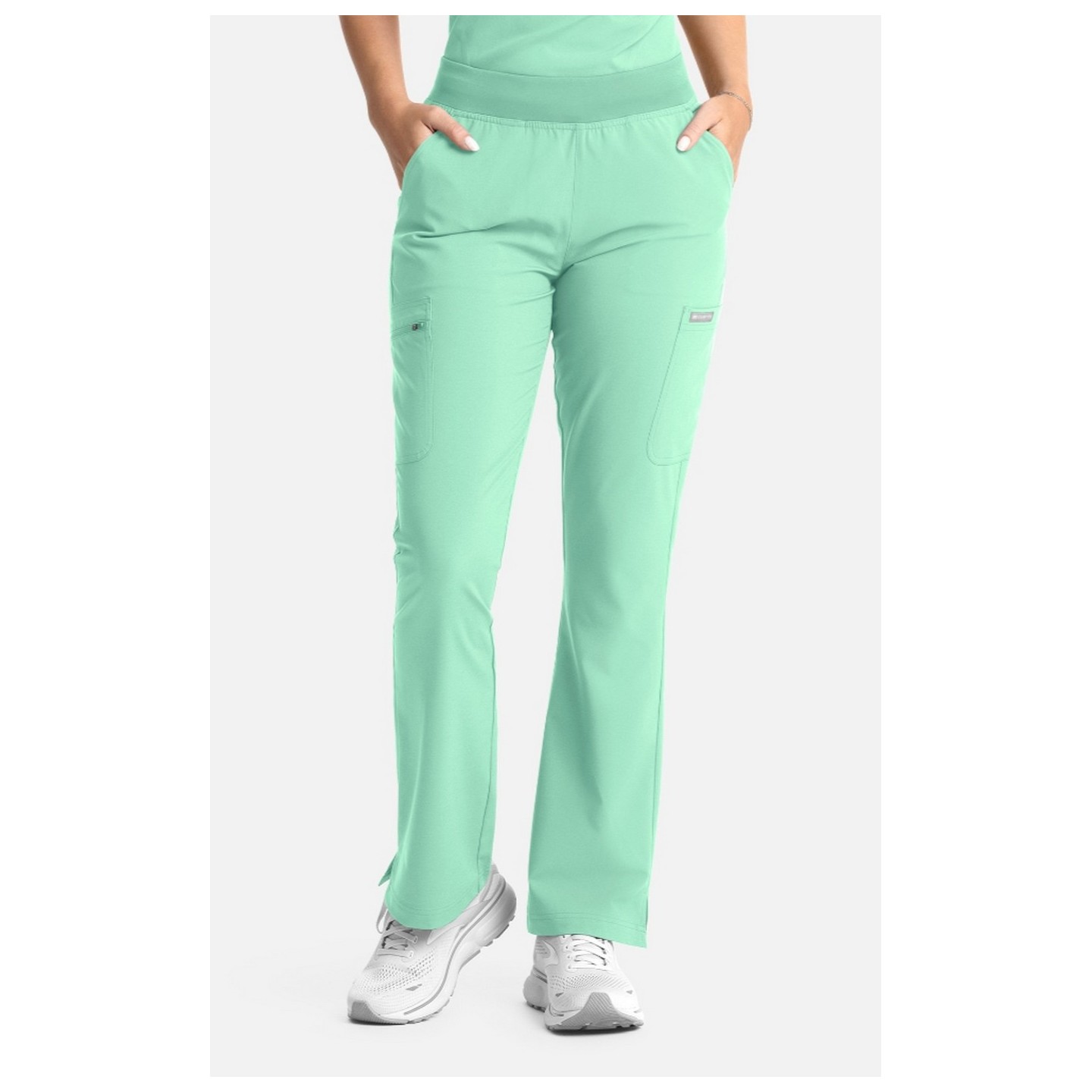 5093 Momentum Pantalon Cargo Jambe Évaser avec 7 Poches par Maevn 