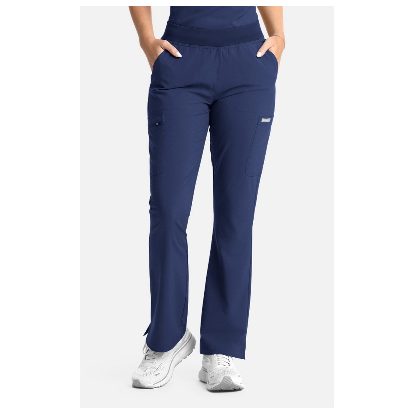 5093 Momentum Pantalon Cargo Jambe Évaser avec 7 Poches par Maevn 