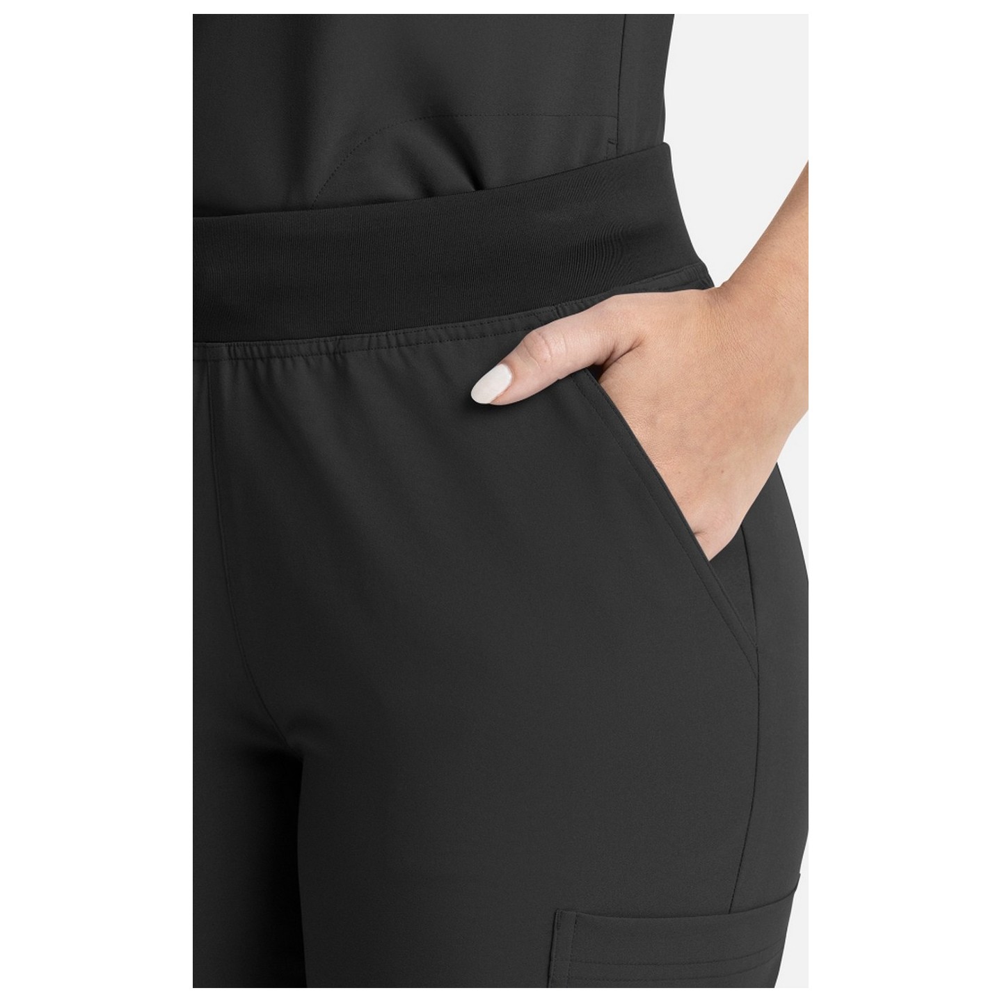 5093 Momentum Pantalon Cargo Jambe Évaser avec 7 Poches par Maevn 