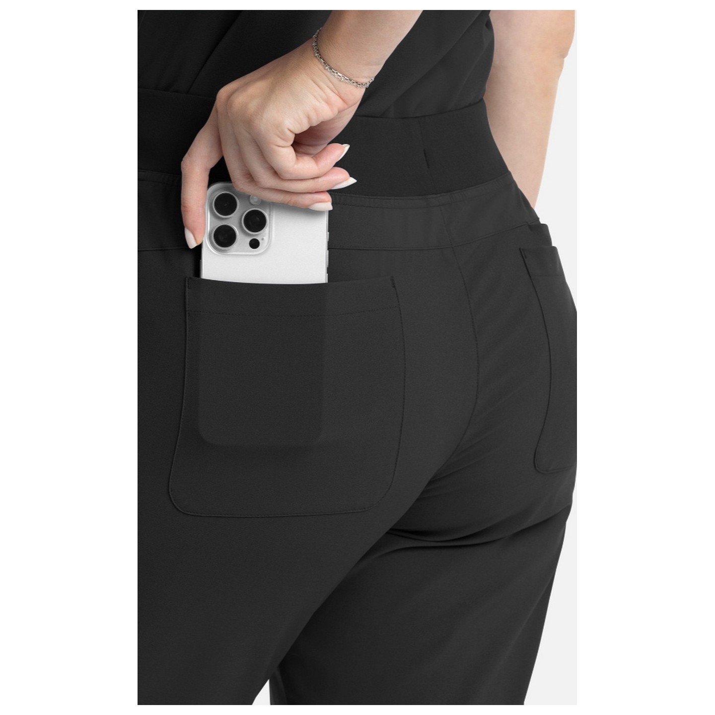 5093 Momentum Pantalon Cargo Jambe Évaser avec 7 Poches par Maevn 