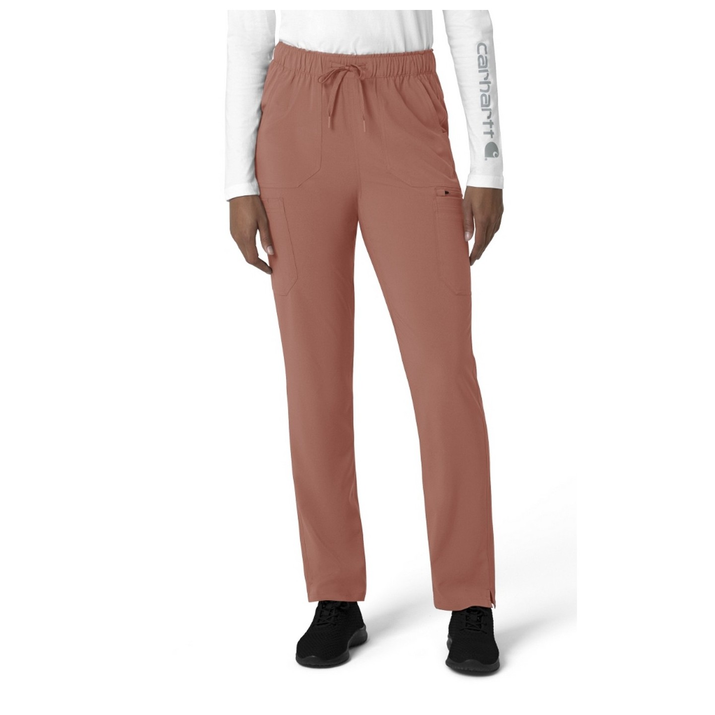 C53210 Carhartt Force Cross-Flex Pantalon Cargo à Jambe Droite pour Femmes