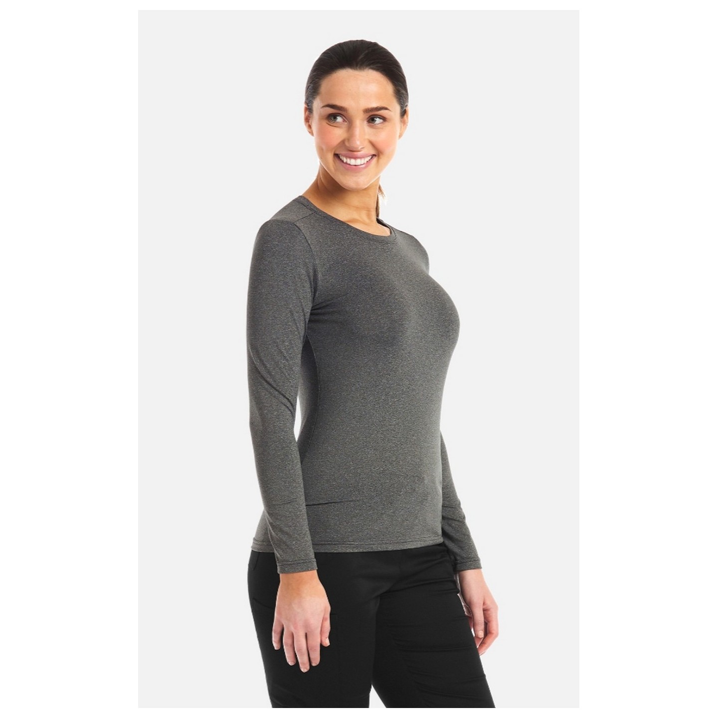 6909 Maevn Bestee Long Sleeve Scrub Undershirt Tee