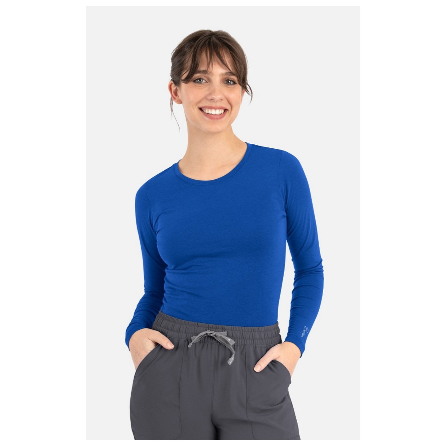 6909 Maevn Bestee Long Sleeve Scrub Undershirt Tee