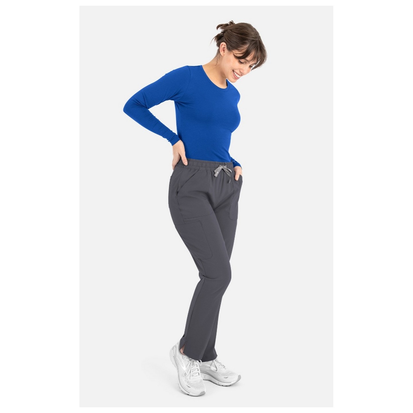 6909 Maevn Bestee Long Sleeve Scrub Undershirt Tee