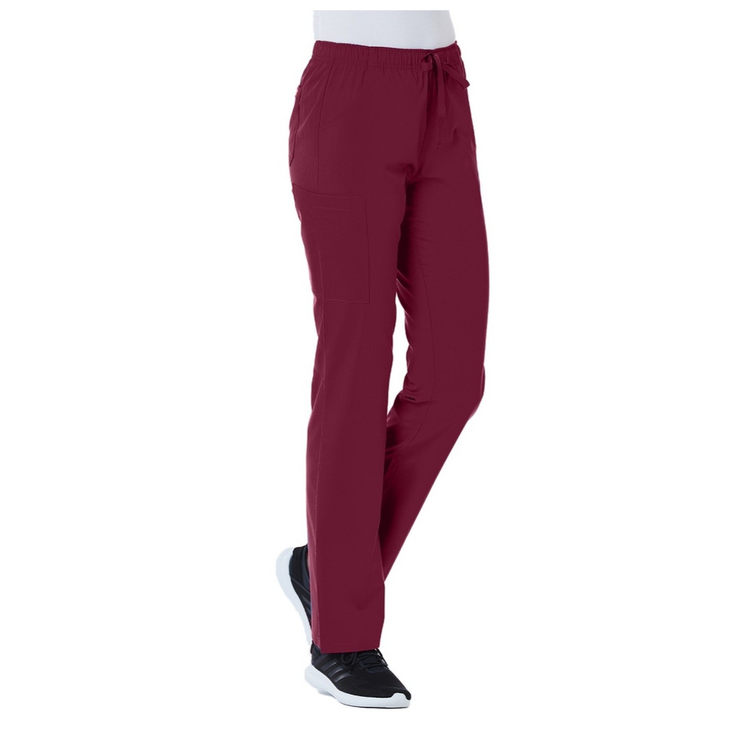 9726 Red Panda Pantalon Cargo à Taille Élastique pour Femmes par Maevn