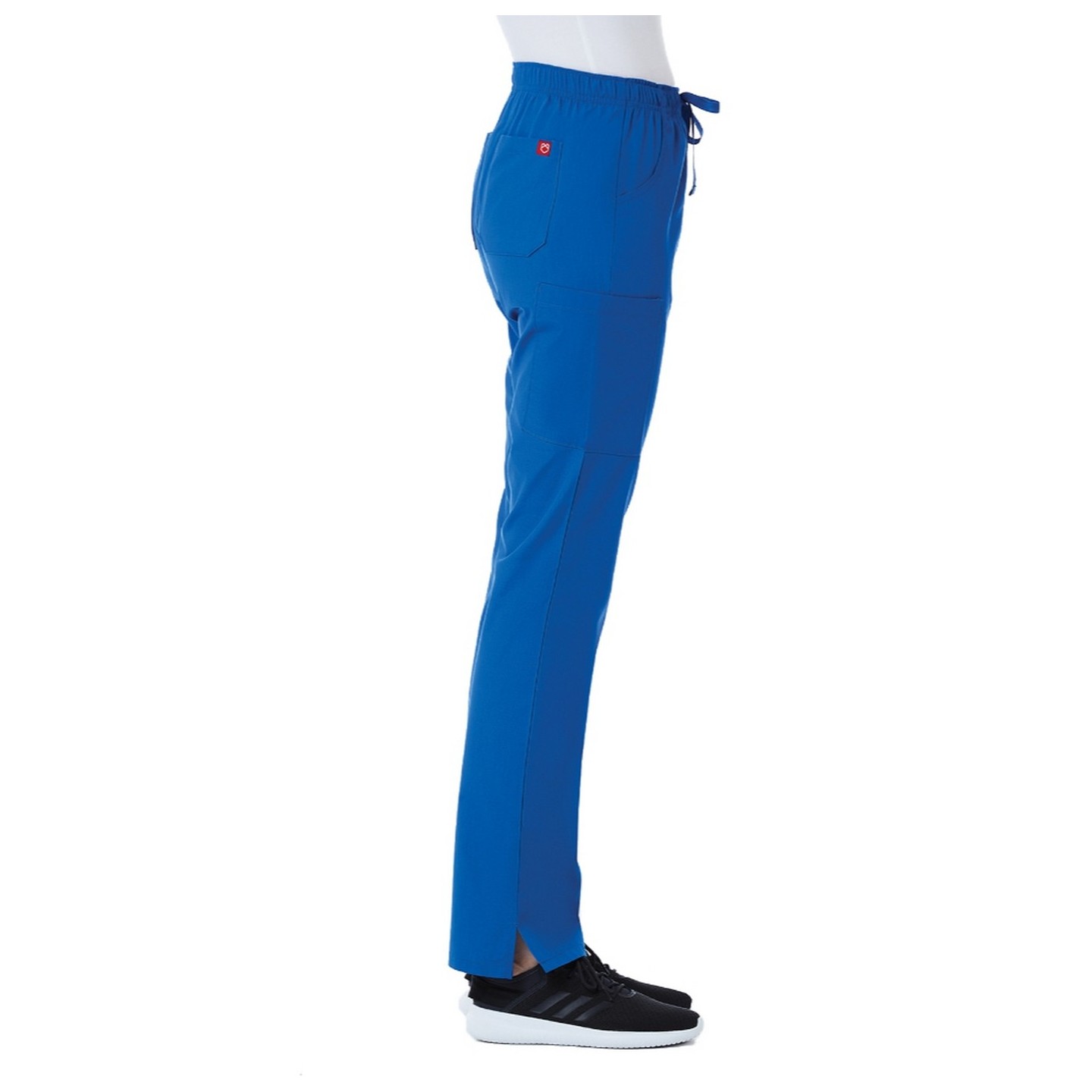 9726T TALL Red Panda Women's Elastic Waist Straight Leg Cargo Pant by Maevn