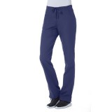 9716 Red Panda Half Elastic Waist Straight Leg Pant by Maevn