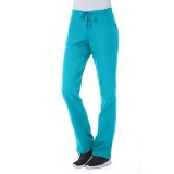 9716 Red Panda Pantalon à Taille Demi Élastique pour Femmes par Maevn