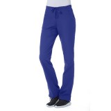 9716P Petite Red Panda Half Elastic Waist Straight Leg Pant by Maevn