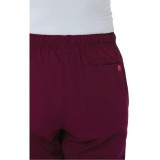 9716P Petite Red Panda Pantalon à Taille Demi Élastique pour Femmes par Maevn