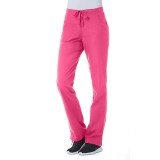 9716T Tall Red Panda Pantalon à Taille Demi Élastique pour Femmes par Maevn